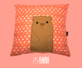 Ruby Square Pillow